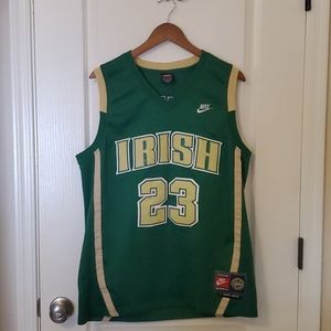 Lebron James Irish High Basketball Jersey Nike 23